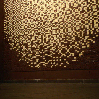 Słodka ściana, wystawa 