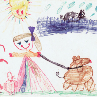 'Walking the dog', 1987